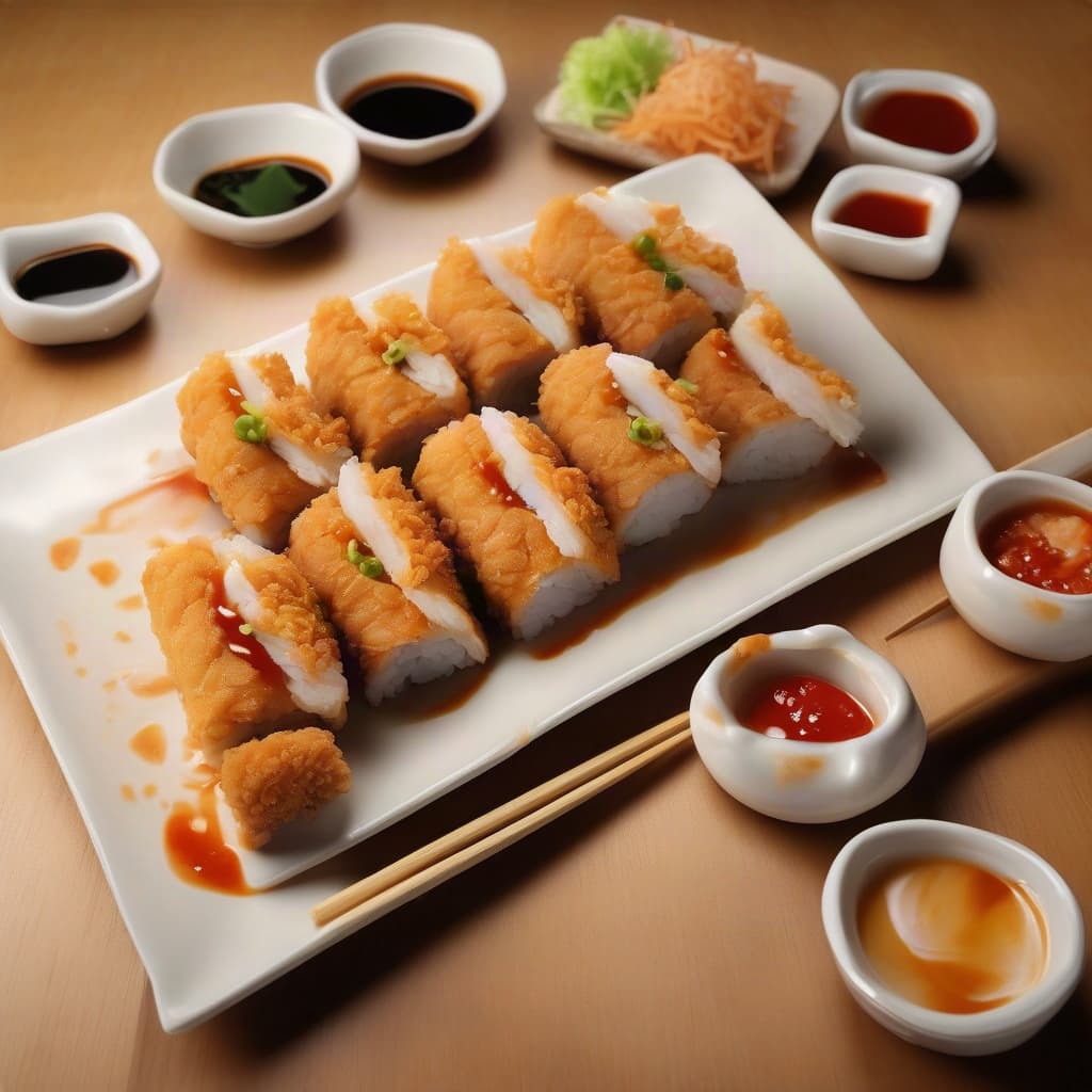 Crunchy Chicken Roll (8 pcs)