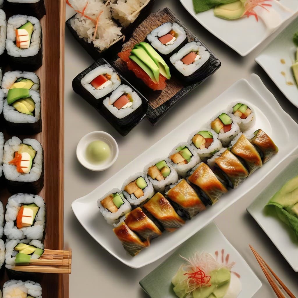 Unagi & Avocado Roll (8 pcs)